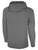 REFEREE BASICS FLEECE ZIP UP DARK GREY WHITE - OCL