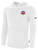 REFEREE BASICS FLEECE HOODIE WHITE BLACK - OCL