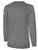 REFEREE BASICS COTTON LONG SLEEVE TEE SHIRT DARK GREY WHITE - OCL