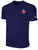 REFEREE BASICS COTTON SHORT SLEEVE TEE SHIRT NAVY WHITE - OCL
