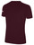 REFEREE BASICS COTTON SHORT SLEEVE TEE SHIRT MAROON WHITE - OCL