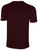 REFEREE BASICS COTTON SHORT SLEEVE TEE SHIRT MAROON WHITE - OCL
