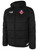 REFEREE UPTOWN SHORT WINTER JACKET BLACK WHITE - OCL