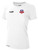 REFEREE BASICS II SHORT SLEEVE TRAINING TOP WHITE BLACK - OCL