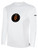 EVOLUTION SC BASICS COTTON LONG SLEEVE T-SHIRT WITH LARGE CREST *CREST ON WEARERS CENTER CHEST WHITE BLACK