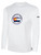COLORADO UNITED BASICS LONG SLEEVE TEE SHIRT CREST ON WEARERS CENTER CHEST WHITE BLACK