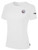 COLORADO UNITED BASICS TEE SHIRT CREST ON WEARERS UPPER LEFT CHEST WHITE BLACK