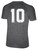 LEGENDS SC MAGIC CITY BASICS II TRAINING JERSEY DARK HEATHER GREY WHITE
