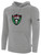 LEGENDS SC MAGIC CITY BASICS FLEECE HOODIE LARGE CREST ON CENTER CHEST LIGHT HEATHER GREY BLACK