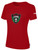 LEGENDS SC MAGIC CITY BASICS TEE SHIRT LARGE CREST ON CENTER CHEST RED WHITE