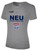 NORTHEAST UNITED PREMIER SC BASICS II TRAINING JERSEY LIGHT HEATHER GREY BLACK -KIT