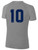 NORTHEAST UNITED PREMIER SC BASICS II TRAINING JERSEY LIGHT HEATHER GREY BLACK -KIT