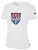 NORTHEAST UNITED PREMIER SC BASICS TEE SHIRT CREST ON WEARERS CENTER CHEST WHITE BLACK