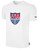 NORTHEAST UNITED PREMIER SC BASICS TEE SHIRT CREST ON WEARERS CENTER CHEST WHITE BLACK