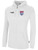 NORTHEAST UNITED PREMIER SC BASICS FLEECE FULL ZIP HOODIE WHITE BLACK