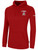 HOBE SOUND SC BASICS FLEECE HOODIE SMALL CREST ON LEFT CHEST RED WHITE