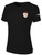 WATERTOWN FC  SHORT SLEEVE COTTON T-SHIRT CREST ON WEARERS LEFT CHEST BLACK WHITE