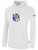 DILLSBURG SC PULLOVER FLEECE HOODIE CREST ON WEARERS CENTER CHEST WHITE BLACK