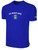 FC WESTLAKE SHORT SLEEVE COTTON T-SHIRT LARGE TEAM CREST ON WEARERS CENTER CHEST ROYAL BLUE WHITE