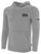 FC ALLIANCE  PULLOVER FLEECE HOODIE FC ALLIANCE WEARERS LEFT CHEST LIGHT HEATHER GREY BLACK