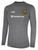 FC ALLIANCE BASICS II LONG SLEEVE TRAINING TOP  DARK HEATHER GREY WHITE