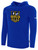 FC ALLIANCE  PULLOVER FLEECE HOODIE CREST ON WEARERS CENTER CHEST ROYAL BLUE WHITE