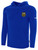 FC ALLIANCE  PULLOVER FLEECE HOODIE CREST ON WEARERS LEFT CHEST ROYAL BLUE WHITE