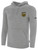 FC ALLIANCE  PULLOVER FLEECE HOODIE CREST ON WEARERS LEFT CHEST LIGHT HEATHER GREY BLACK