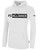 FC ALLIANCE  PULLOVER FLEECE HOODIE FC ALLIANCE WEARERS CENTER CHEST WHITE BLACK