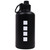 64OZ SPORT SCREW CAP WIDE MOUTH STAINLESS STEEL WATER BOTTLE BLACK