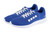 CS ONE ADULT AND YOUTH RUNNING SHOES ROYAL BLUE WHITE