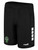 NORTH TEXAS CELTIC FC  BROOKLYN II WOVEN  SHORTS  BLACK WHITE