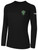 NORTH TEXAS CELTIC FC LONG SLEEVE COTTON T-SHIRT CREST ON WARERS LEFT CHEST BLACK WHITE
