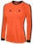 WOMEN'S NCAA REFEREE LONG SLEEVE JERSEY NCAA ORANGE BLACK  -CSOA