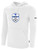 DIAMONDS SA   PULLOVER HOODIE CREST ON WEARERS FRONT CENTER CHEST WHITE BLACK