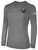SHORELAKE SC BASICS LONG SLEEVE COTTON T-SHIRT LOGO LEFT CHEST DARK HEATHER GREY WHITE