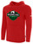 SHORELAKE SC BASICS FLEECE HOODIE LARGE LOGO CENTER CHEST RED WHITE