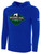 SHORELAKE SC BASICS FLEECE HOODIE LARGE LOGO CENTER CHEST ROYAL BLUE WHITE