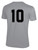 UDA SOCCER TEAM JERSEY LIGHT GREY BLACK