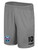 UDA SOCCER TEAM MATCH SHORTS  LIGHT GREY BLACK