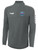 UDA SOCCER MADISON 1/4 ZIP TRAINING TOP MEDIUM GREY WHITE