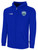 UDA SOCCER FULL ZIP FLEECE  HOODIE CREST ON WEARERS LEFT CHEST  ROYAL BLUE WHITE