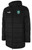 SHENANDOAH VALLEY BASICS STADIUM COAT BLACK WHITE