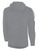 AUGUSTA UNITED SOCCER CLUB MADISON WARM TRAINING TOP LIGHT GREY WHITE