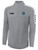 AUGUSTA UNITED SOCCER CLUB MADISON 1/4 ZIP TECHNICAL TRAINING TOP LIGHT GREY WHITE