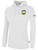 REFEREE BASICS FLEECE HOODIE WHITE BLACK - ASRA