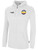 REFEREE BASICS FLEECE ZIP UP WHITE BLACK - ASRA
