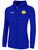 REFEREE BASICS FLEECE ZIP UP ROYAL BLUE WHITE - ASRA