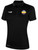 REFEREE CLASSIC POLY POLO BLACK WHITE - ASRA