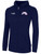 SMITHTOWN KICKERS FULL ZIP HOODIE CREST ON WEARERS LEFT CHEST & SMITHTOWN SLAMMERS SPONSOR LOGO ON LOWER BACK NAVY WHITE
